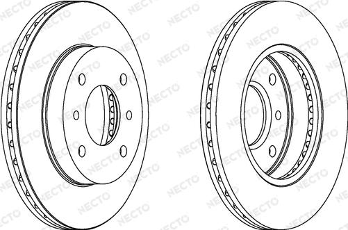 Necto WN516 - Bremžu diski www.autospares.lv