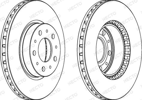 Alco Filter AD0271 - Bremžu diski www.autospares.lv