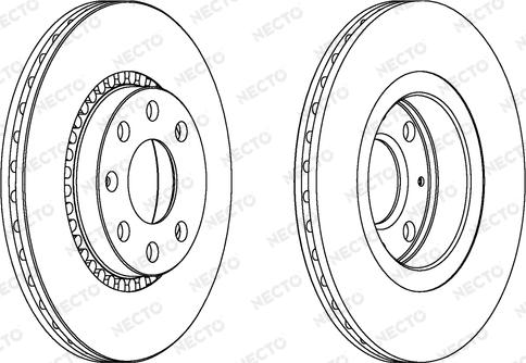 Necto WN536 - Bremžu diski autospares.lv