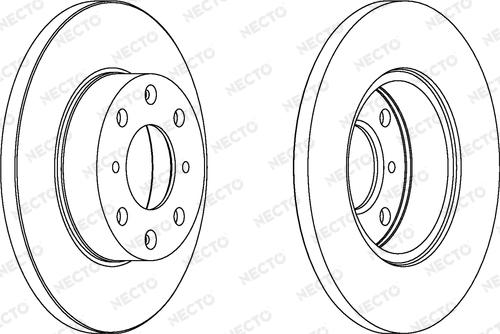 Necto WN531 - Bremžu diski autospares.lv