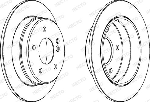 Necto WN574 - Bremžu diski autospares.lv