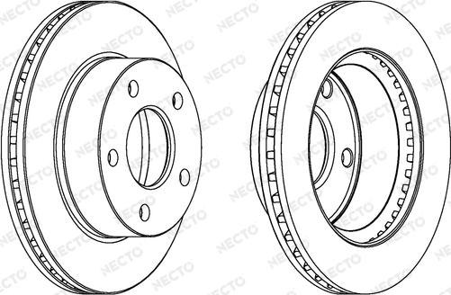 Necto WN656 - Bremžu diski autospares.lv