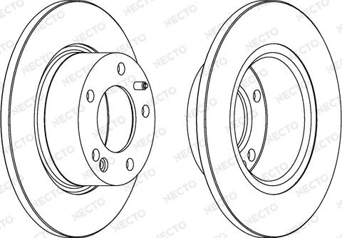 CAR HPD 146 - Тормозной диск www.autospares.lv