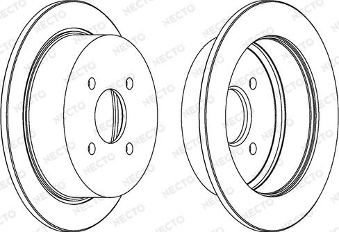 Necto WN630 - Bremžu diski www.autospares.lv