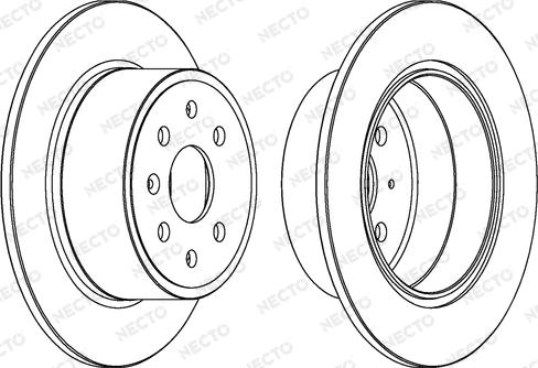 Necto WN623 - Bremžu diski www.autospares.lv