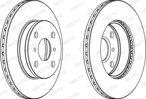 Necto WN672 - Bremžu diski www.autospares.lv