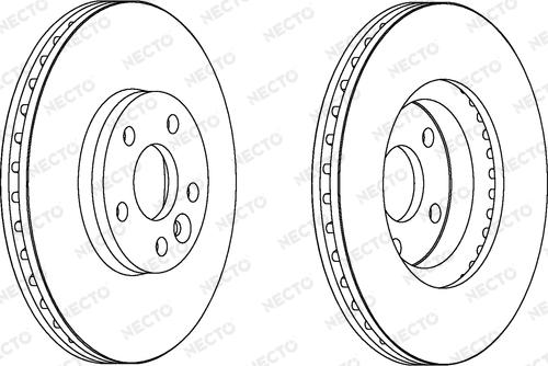 Necto WN1496 - Bremžu diski autospares.lv