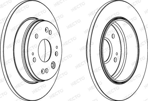 Necto WN1466 - Bremžu diski autospares.lv