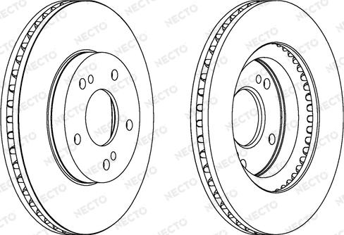 Necto WN1423 - Bremžu diski autospares.lv