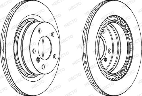 Necto WN1475 - Bremžu diski autospares.lv