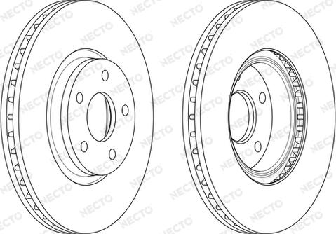 Necto WN1557 - Bremžu diski autospares.lv