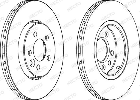 Necto WN1091 - Bremžu diski autospares.lv