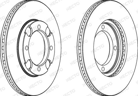 Necto WN1041 - Bremžu diski www.autospares.lv