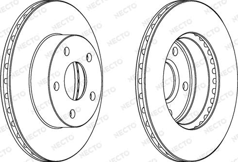 Trusting DF449 - Bremžu diski autospares.lv