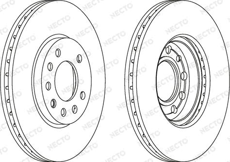 Necto WN1064 - Bremžu diski autospares.lv