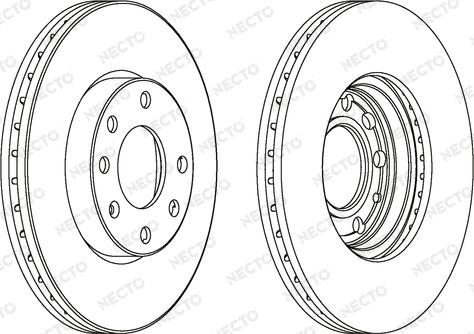 Necto WN1063 - Bremžu diski autospares.lv