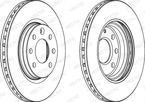 Necto WN1017 - Bremžu diski autospares.lv