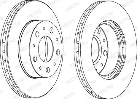 Necto WN1194 - Bremžu diski autospares.lv