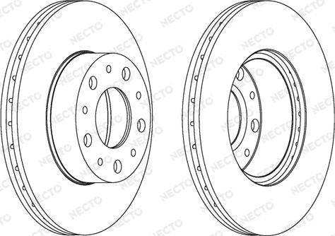 Necto WN1193 - Тормозной диск www.autospares.lv