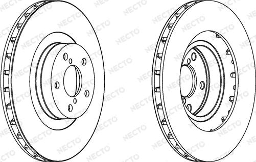 Necto WN1197 - Bremžu diski autospares.lv