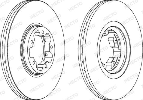 Necto WN1140 - Bremžu diski autospares.lv