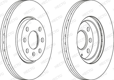 Necto WN1150 - Bremžu diski www.autospares.lv