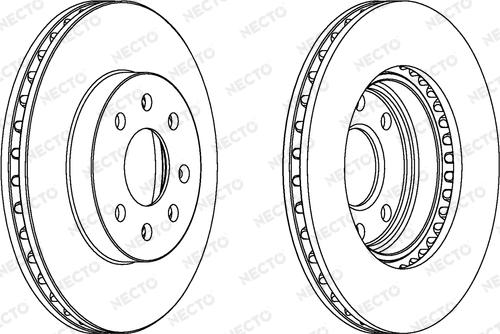 Necto WN1103 - Тормозной диск www.autospares.lv