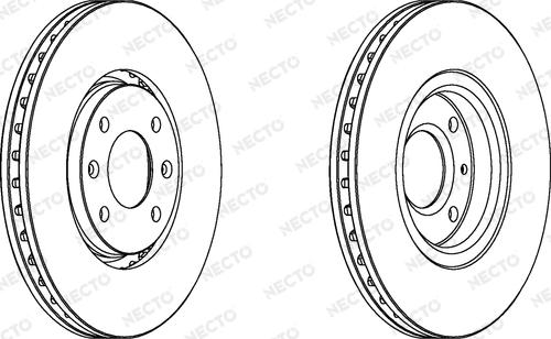 Necto WN1112 - Тормозной диск www.autospares.lv