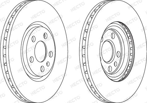 Necto WN1184 - Bremžu diski autospares.lv