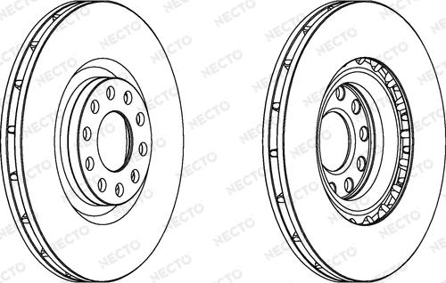 Necto WN1185 - Bremžu diski autospares.lv