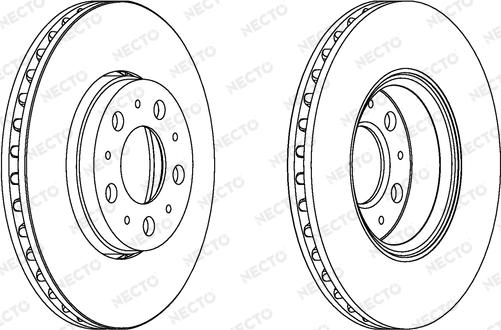 Necto WN1179 - Bremžu diski www.autospares.lv