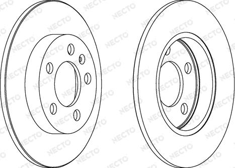 KRAFT AUTOMOTIVE 6050220 - Bremžu diski www.autospares.lv