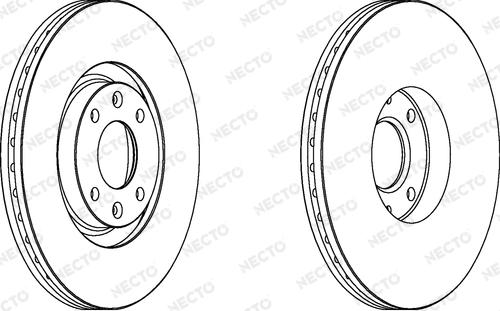 Necto WN1392 - Тормозной диск www.autospares.lv