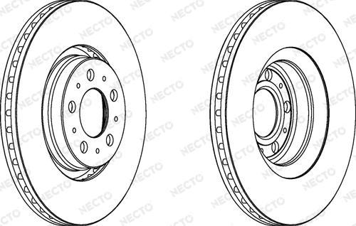 Necto WN1381 - Bremžu diski autospares.lv