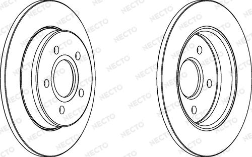 Necto WN1323 - Bremžu diski autospares.lv