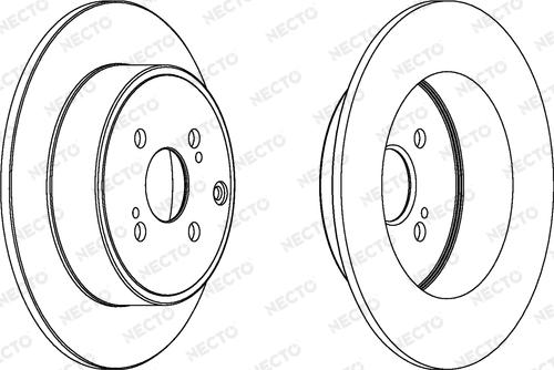 Necto WN1376 - Bremžu diski autospares.lv