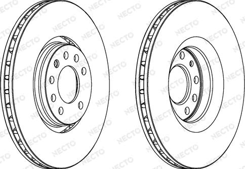 Remsa 6944.10 - Bremžu diski www.autospares.lv