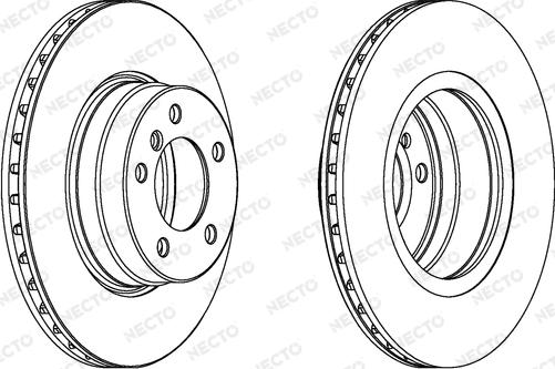 Necto WN1258 - Bremžu diski autospares.lv