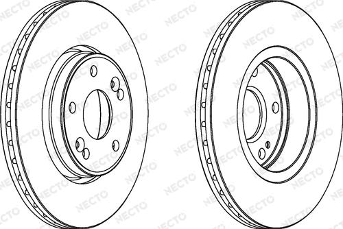 Jurid 562182B - Bremžu diski www.autospares.lv