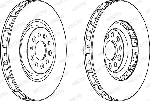 Necto WN1202 - Bremžu diski autospares.lv