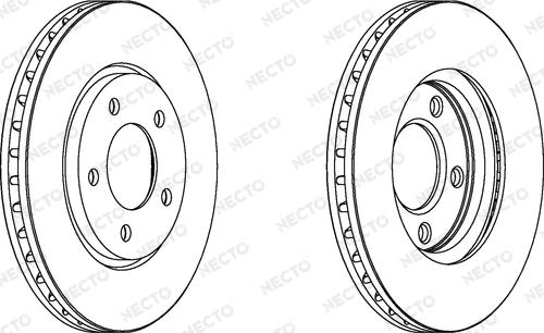 Necto WN1232 - Bremžu diski autospares.lv