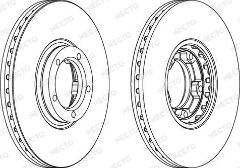 Necto WN849 - Bremžu diski autospares.lv