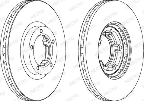 Necto WN848 - Bremžu diski www.autospares.lv