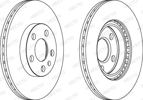 Necto WN842 - Bremžu diski www.autospares.lv