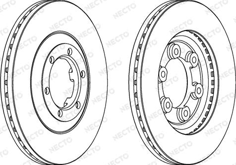 Necto WN850 - Bremžu diski www.autospares.lv