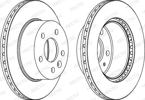 Necto WN860 - Brake Disc www.autospares.lv