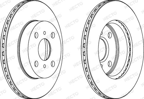 Necto WN802 - Bremžu diski www.autospares.lv