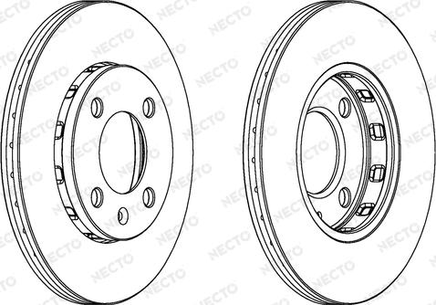 Necto WN821 - Bremžu diski autospares.lv