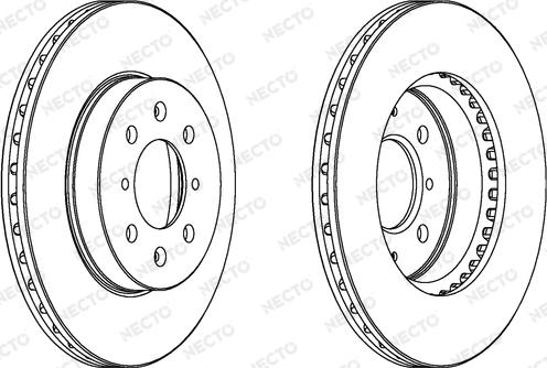 Necto WN871 - Bremžu diski www.autospares.lv