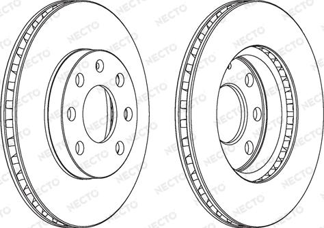 Necto WN397 - Bremžu diski autospares.lv